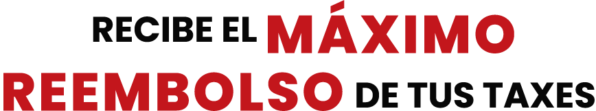 maximo reembolso taxes